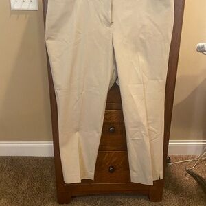 Lane Bryant Beige Cotton Blend Pants